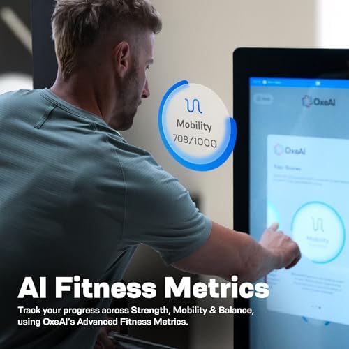 OxeFit XS1 Peak Smart Home Gym - All-in-One Strength & Cardio Machine for Home Use - Adaptive Workouts, AI Training & Pe