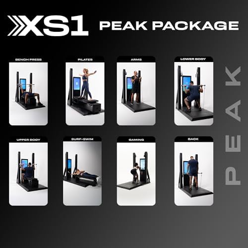 OxeFit XS1 Peak Smart Home Gym - All-in-One Strength & Cardio Machine for Home Use - Adaptive Workouts, AI Training & Pe