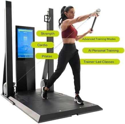 OxeFit XS1 Peak Smart Home Gym - All-in-One Strength & Cardio Machine for Home Use - Adaptive Workouts, AI Training & Pe